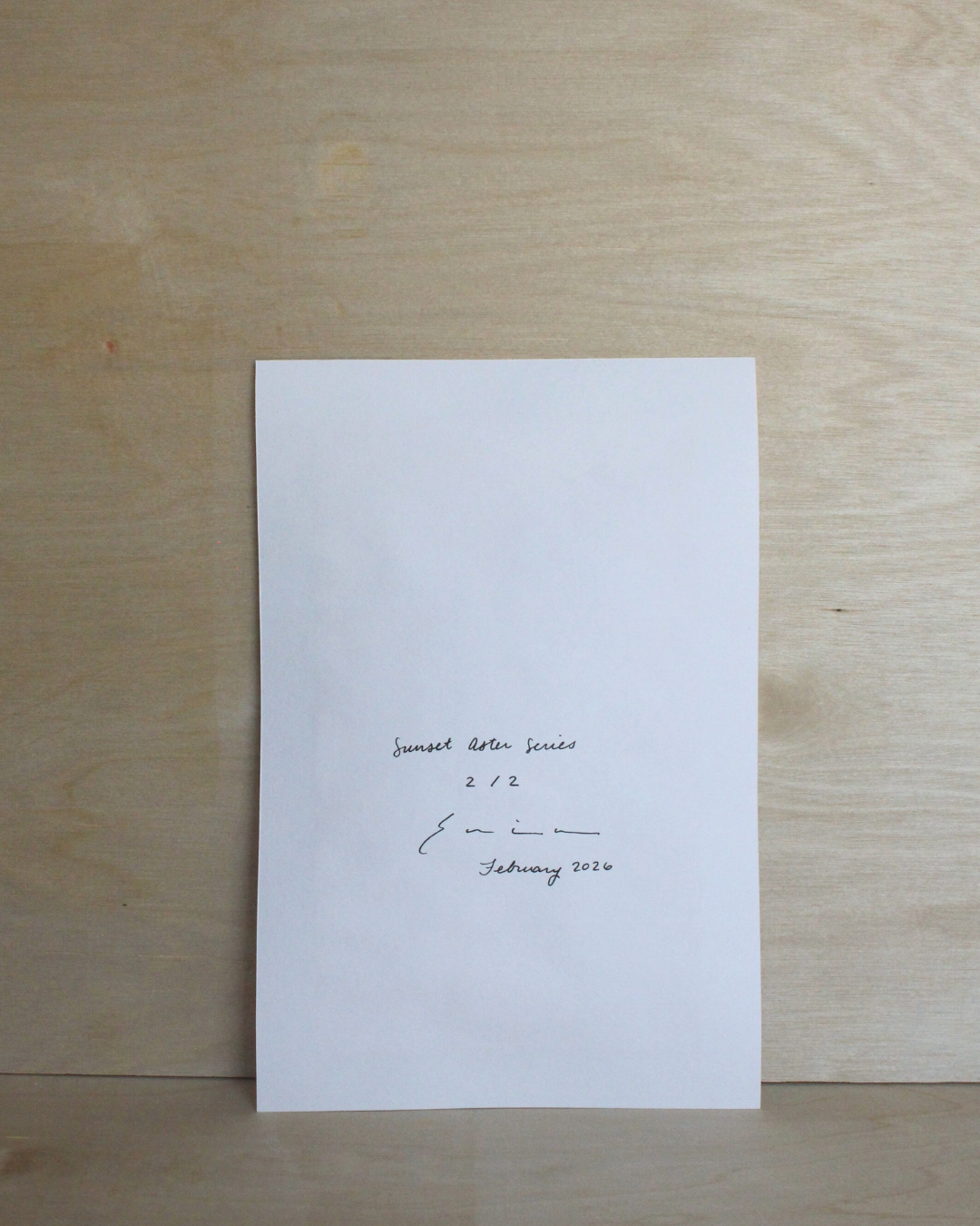 Sunset Aster Series - 2/2