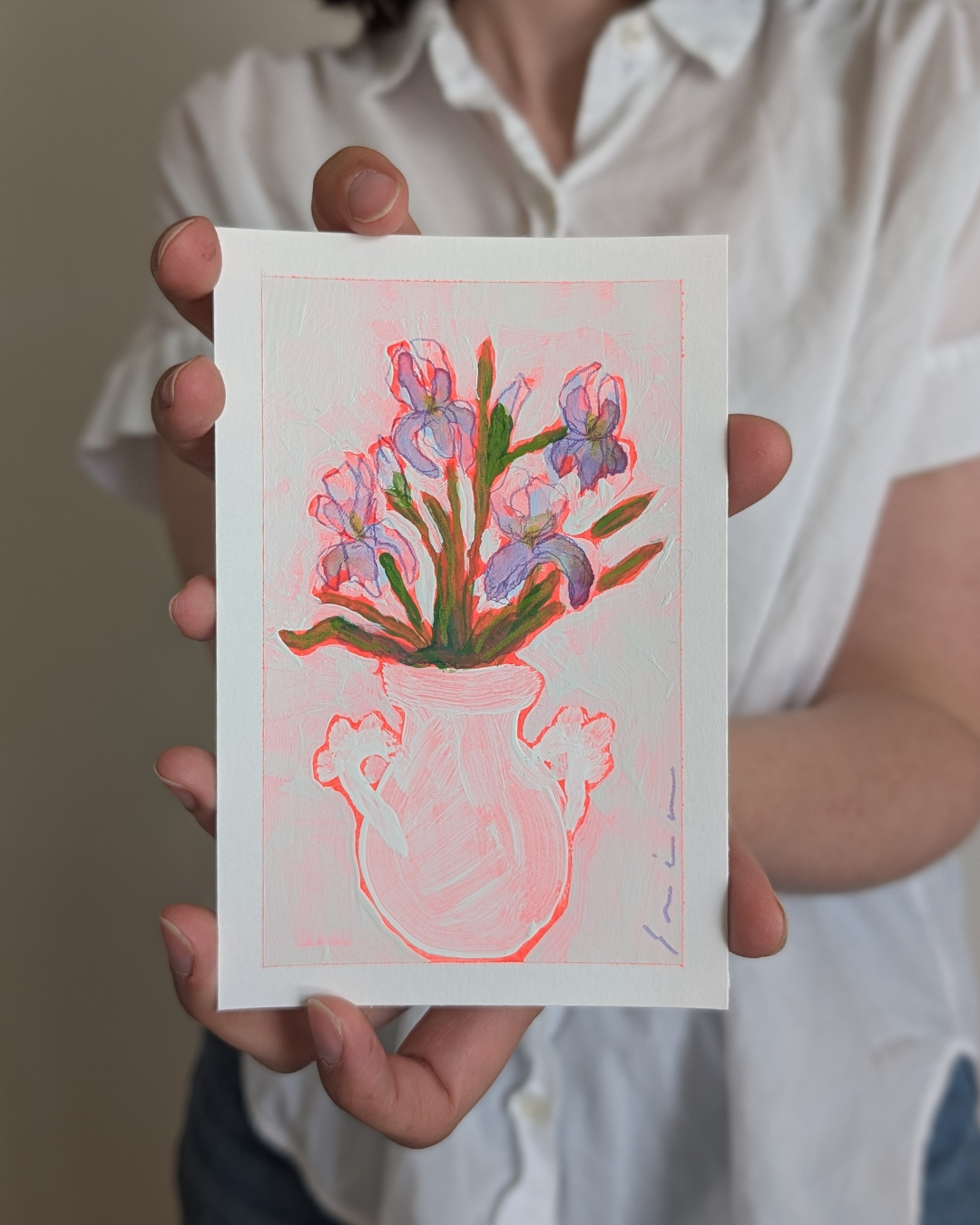 Purple Iris Series 4/6
