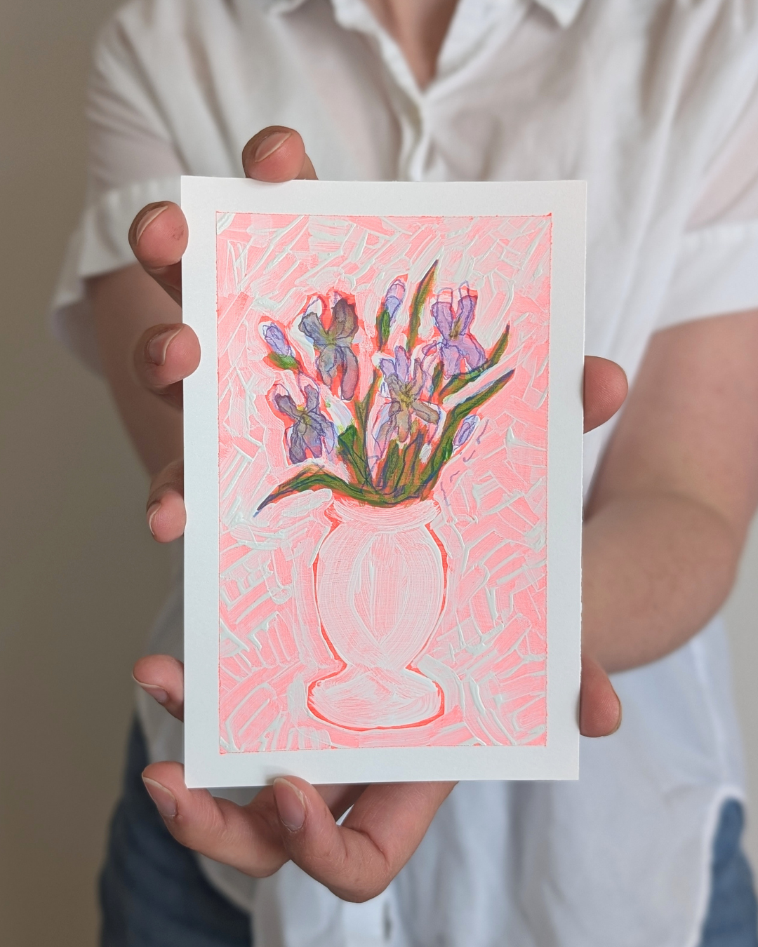 Purple Iris Series 6/6