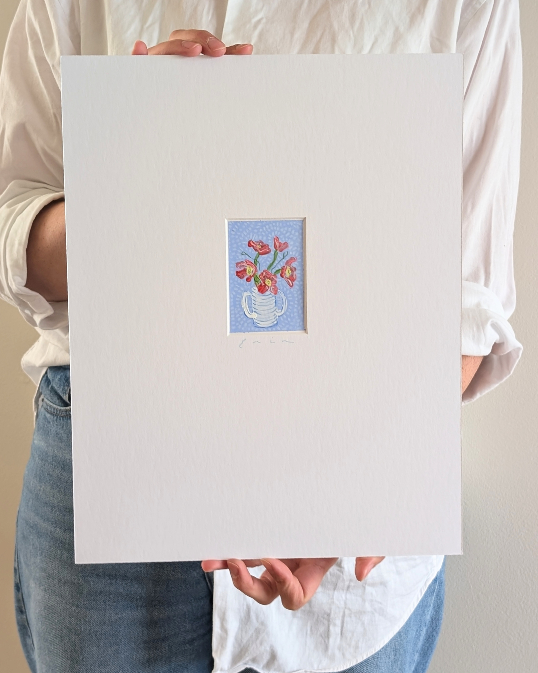 Matted Petite Poppies Series 3/3