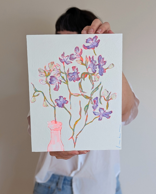 Blind Larkspur Study 3/3