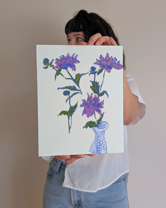 Blind Dahlia Study 1/3