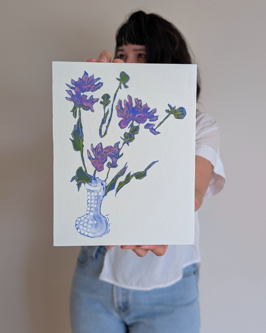 Blind Dahlia Study 3/3