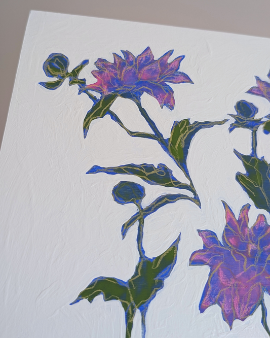 Blind Dahlia Study 1/3