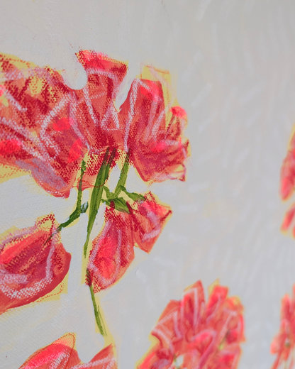 Geraniums in the Window