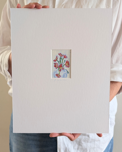 Matted Petite Poppies Series 1/3