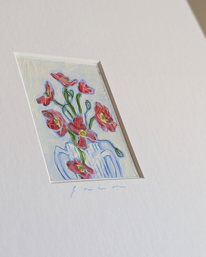 Matted Petite Poppies Series 1/3