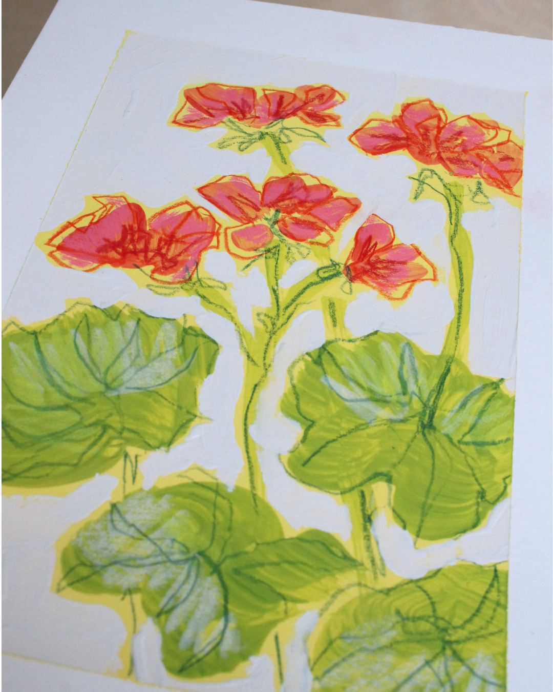 Geraniums Series - 4/5