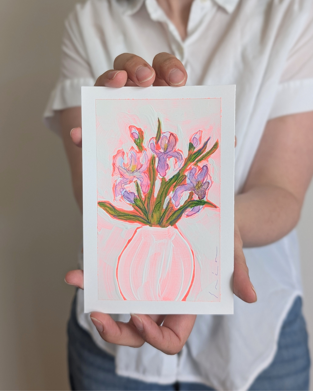 Purple Iris Series 2/6