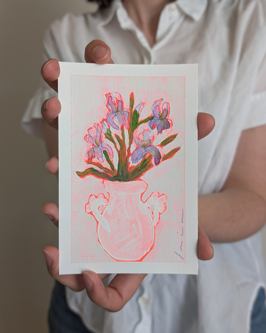 Purple Iris Series 4/6