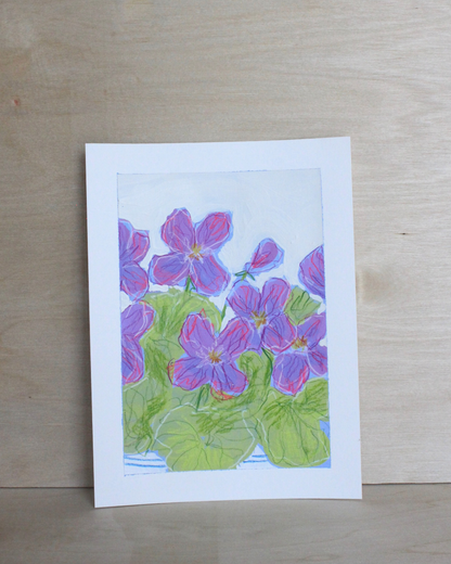 Violets Up Close Series - 2/2